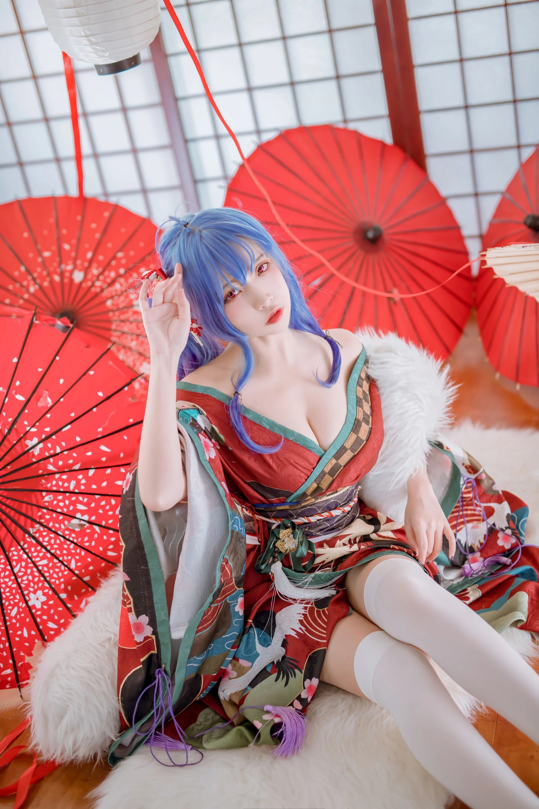 空姐性感攝影棚寫真 – 秋季神秘風格展現珍藏 - 4
