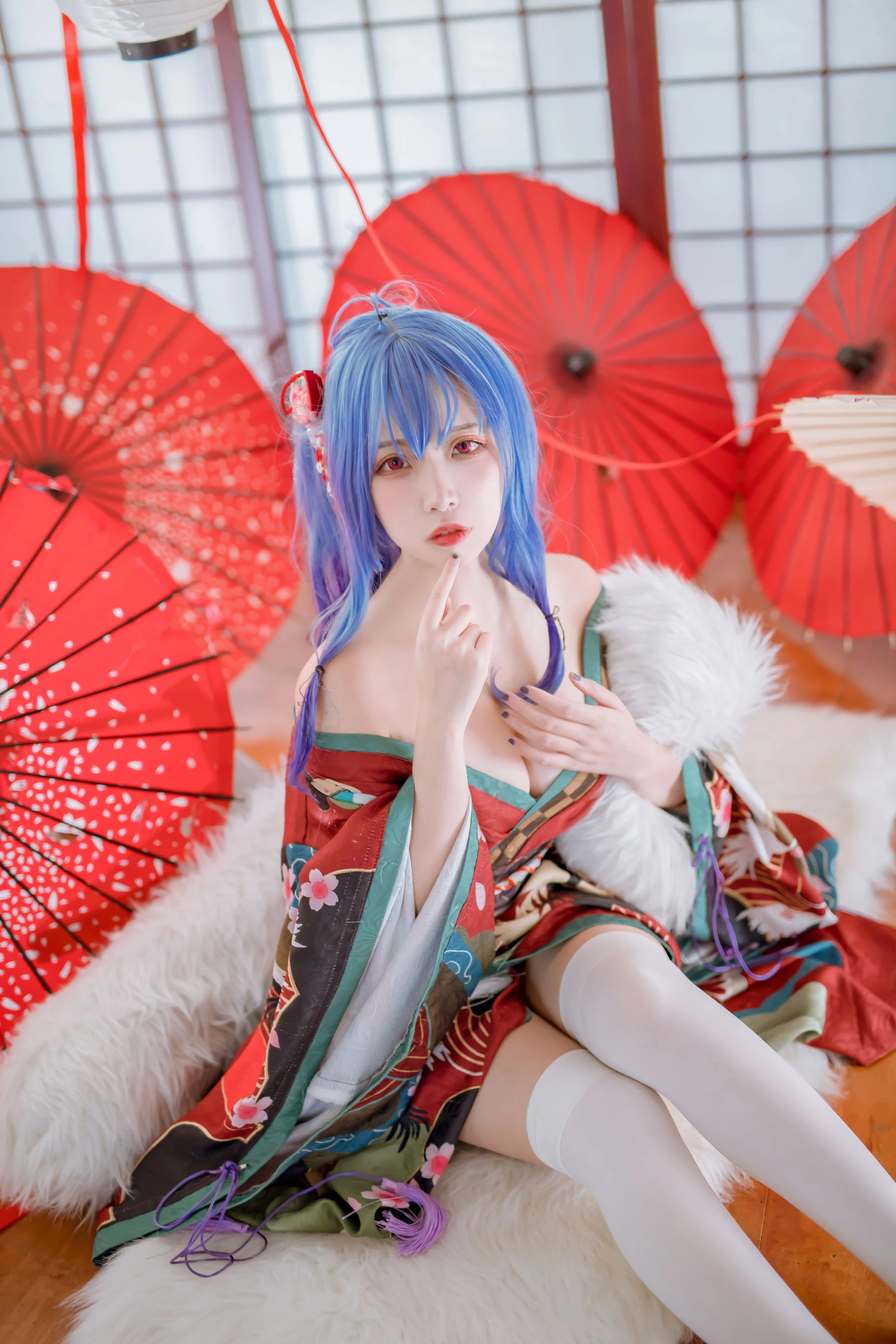 空姐性感攝影棚寫真 – 秋季神秘風格展現珍藏 - 5