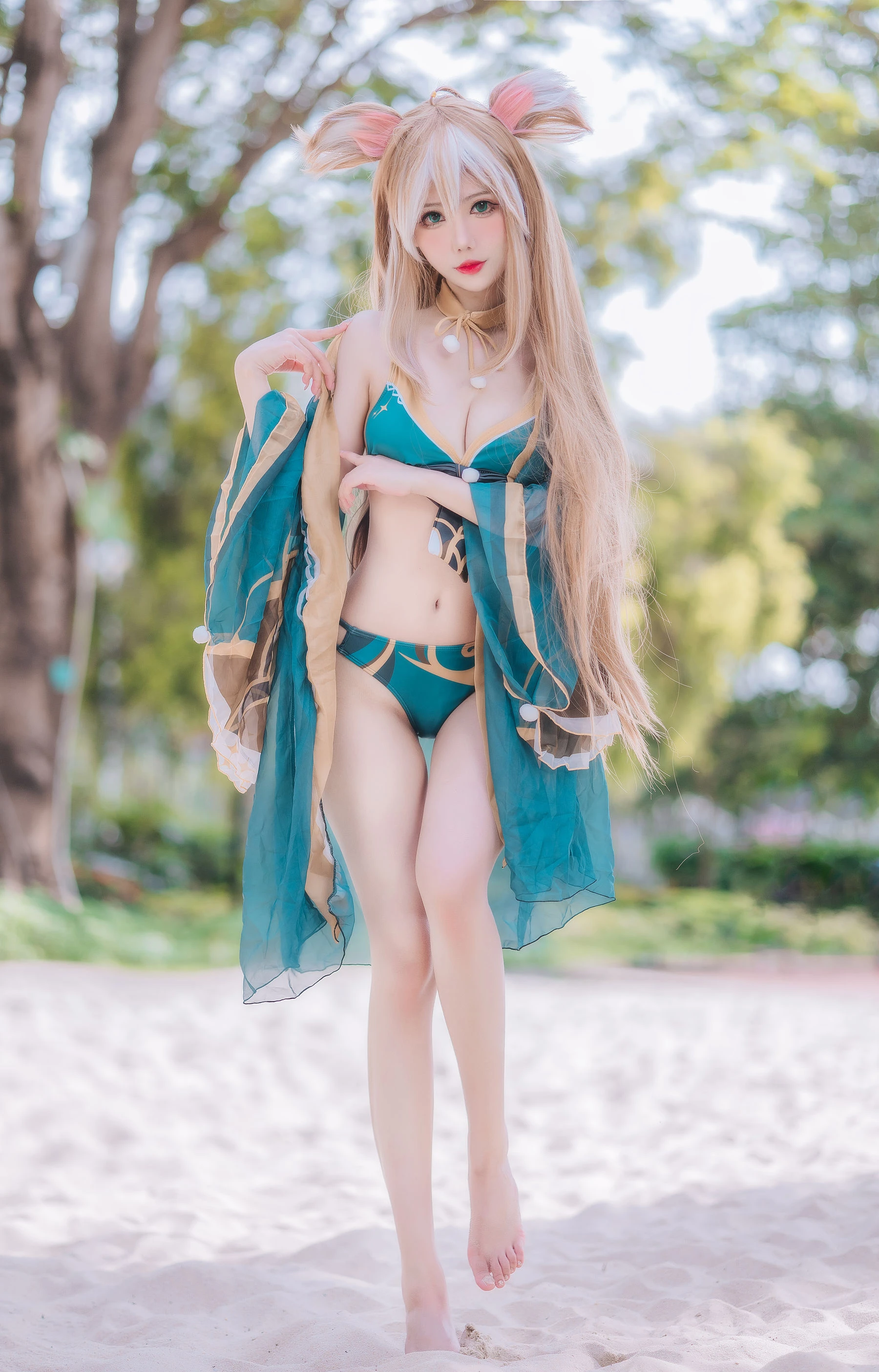 甜美網紅私藏美照 – 桃園戶外正午獨家呈現珍藏 - 6