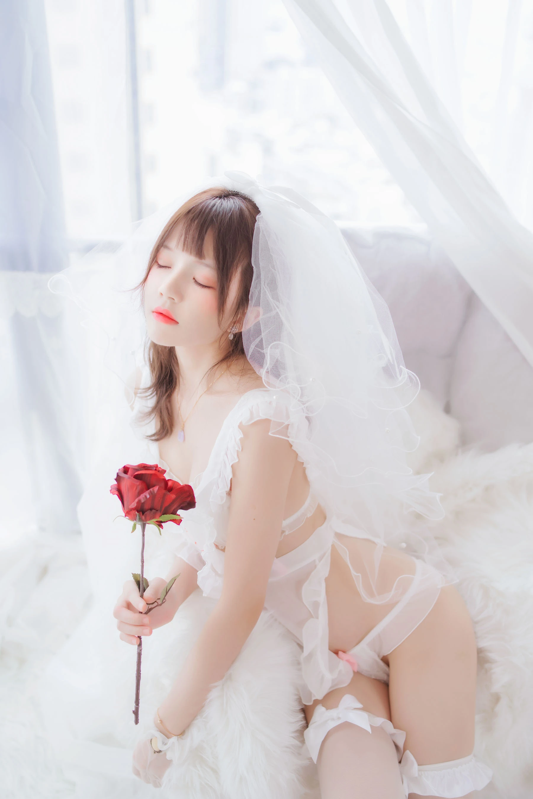 苗慄傍晚護士美照 – 甜美魅力寫真館實錄典藏 - 17