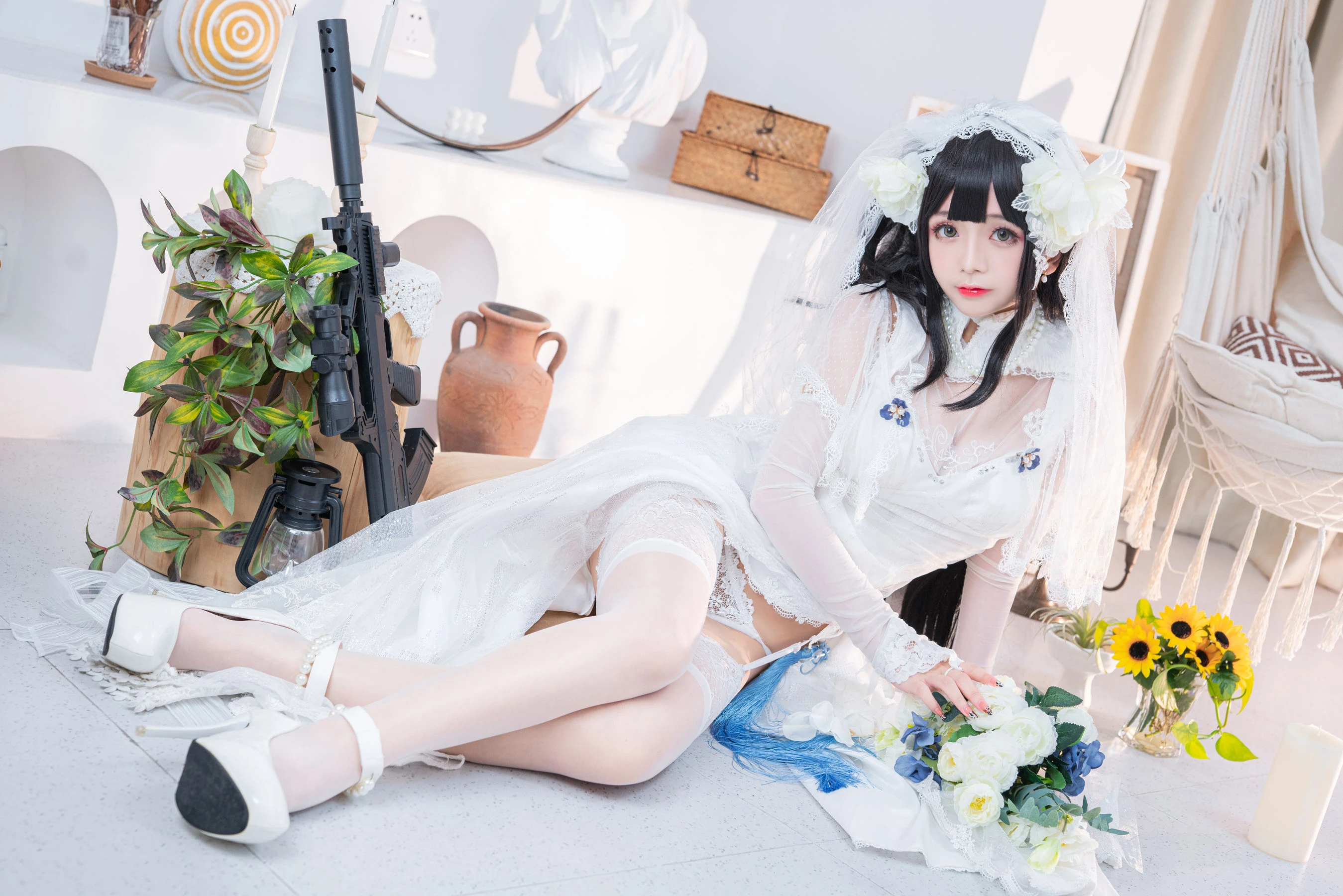 校花活潑攝影棚寫真 – 冬季靜謐風格展現限量 - 37