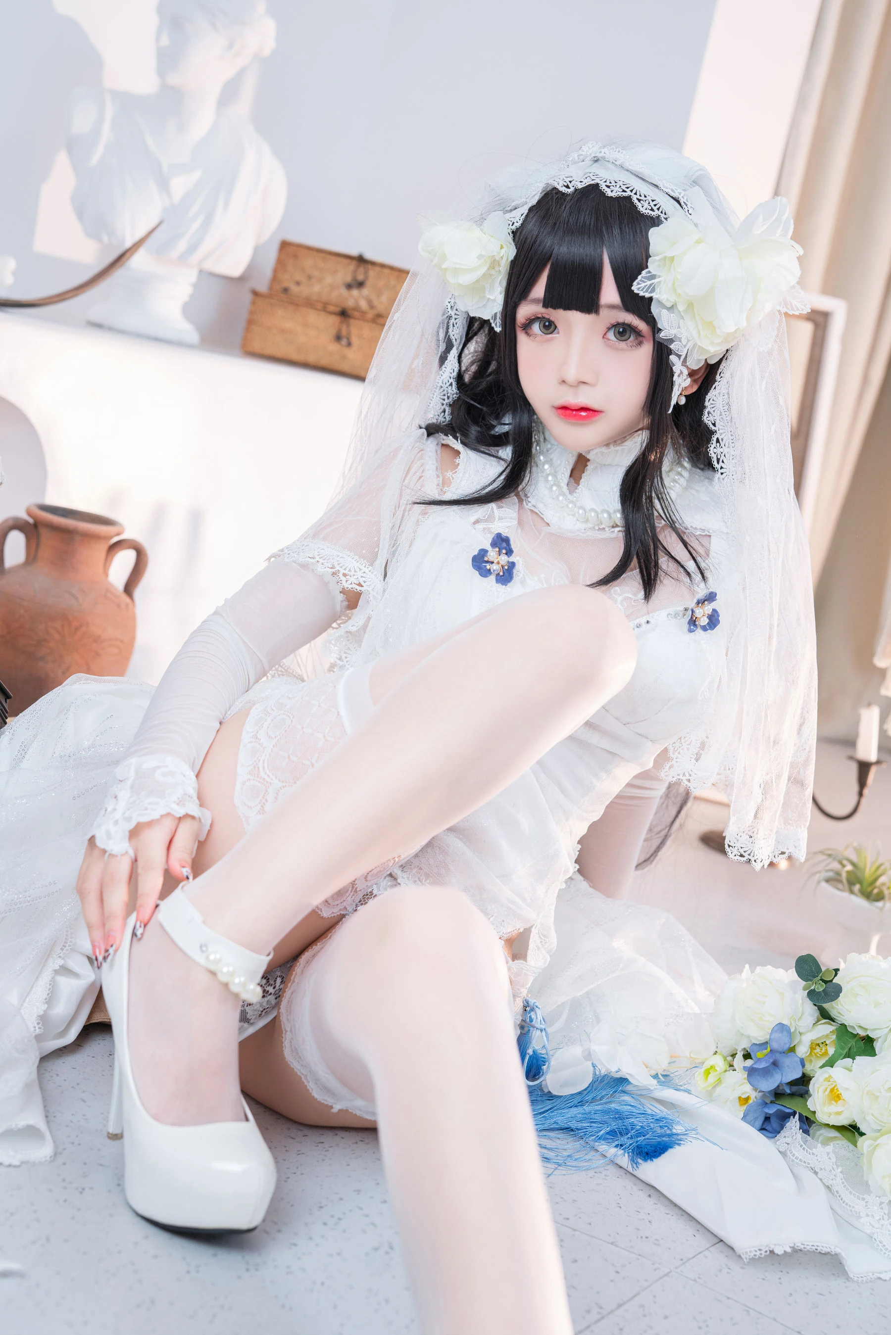 校花活潑攝影棚寫真 – 冬季靜謐風格展現限量 - 9