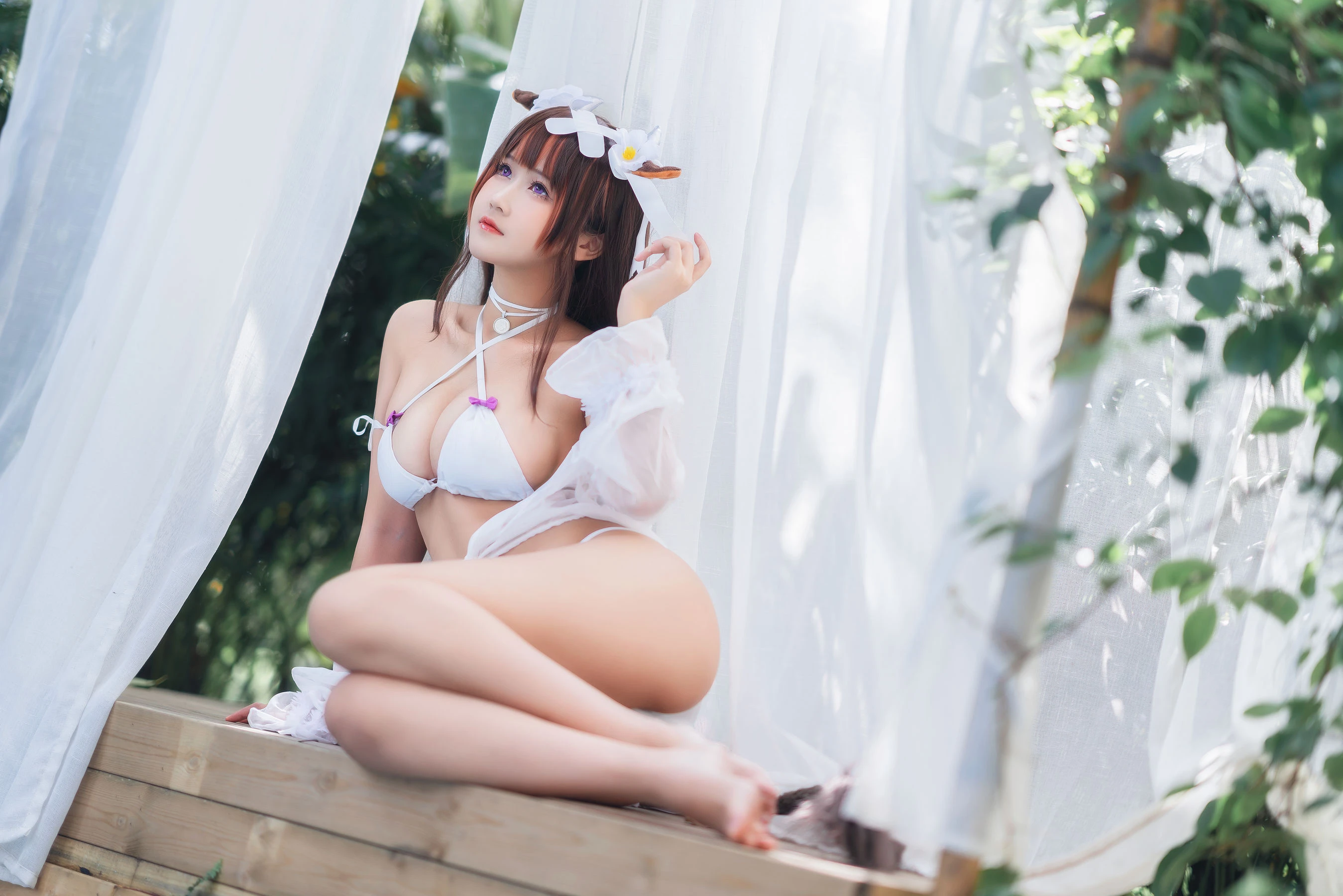 DJ優雅寫真館寫真 – 櫻花季活力風格展現珍藏 - 16