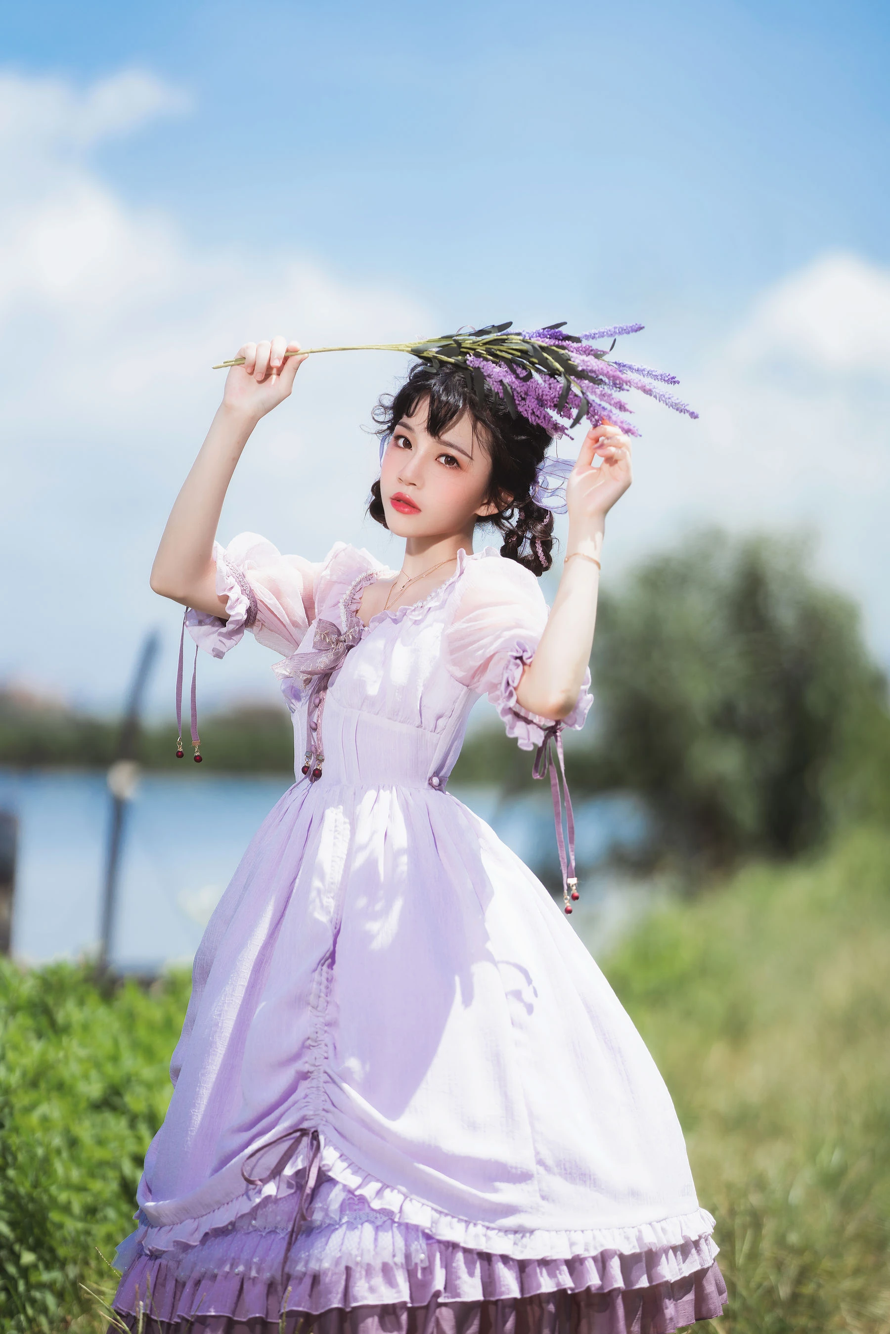 模特性感攝影棚寫真 – 夏季優雅風格展現珍藏 - 1