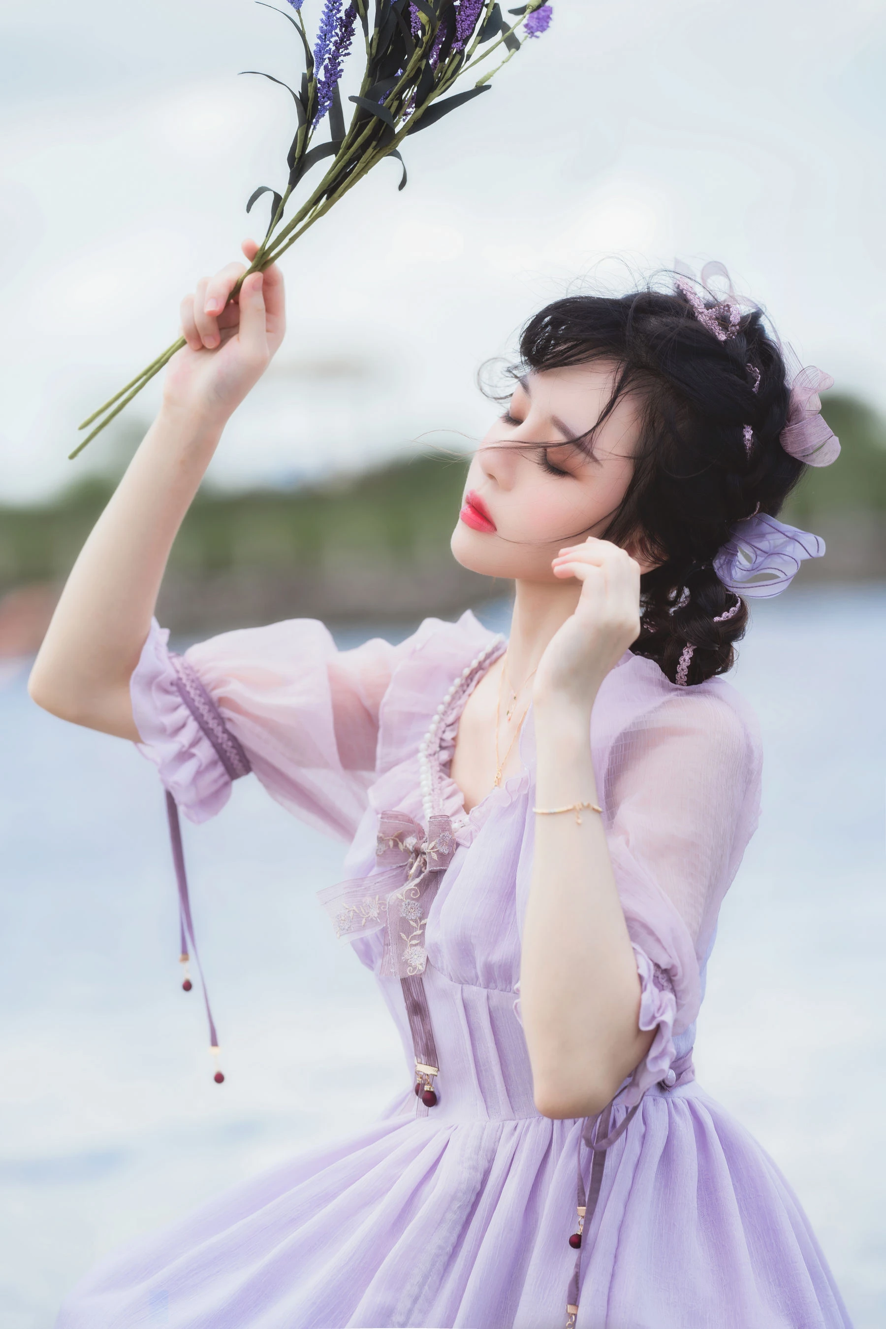 模特性感攝影棚寫真 – 夏季優雅風格展現珍藏 - 10