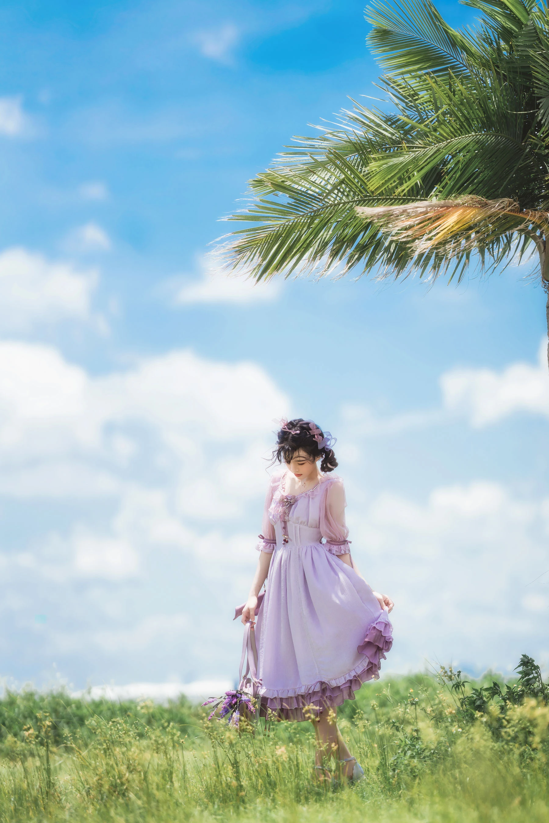 模特性感攝影棚寫真 – 夏季優雅風格展現珍藏 - 8