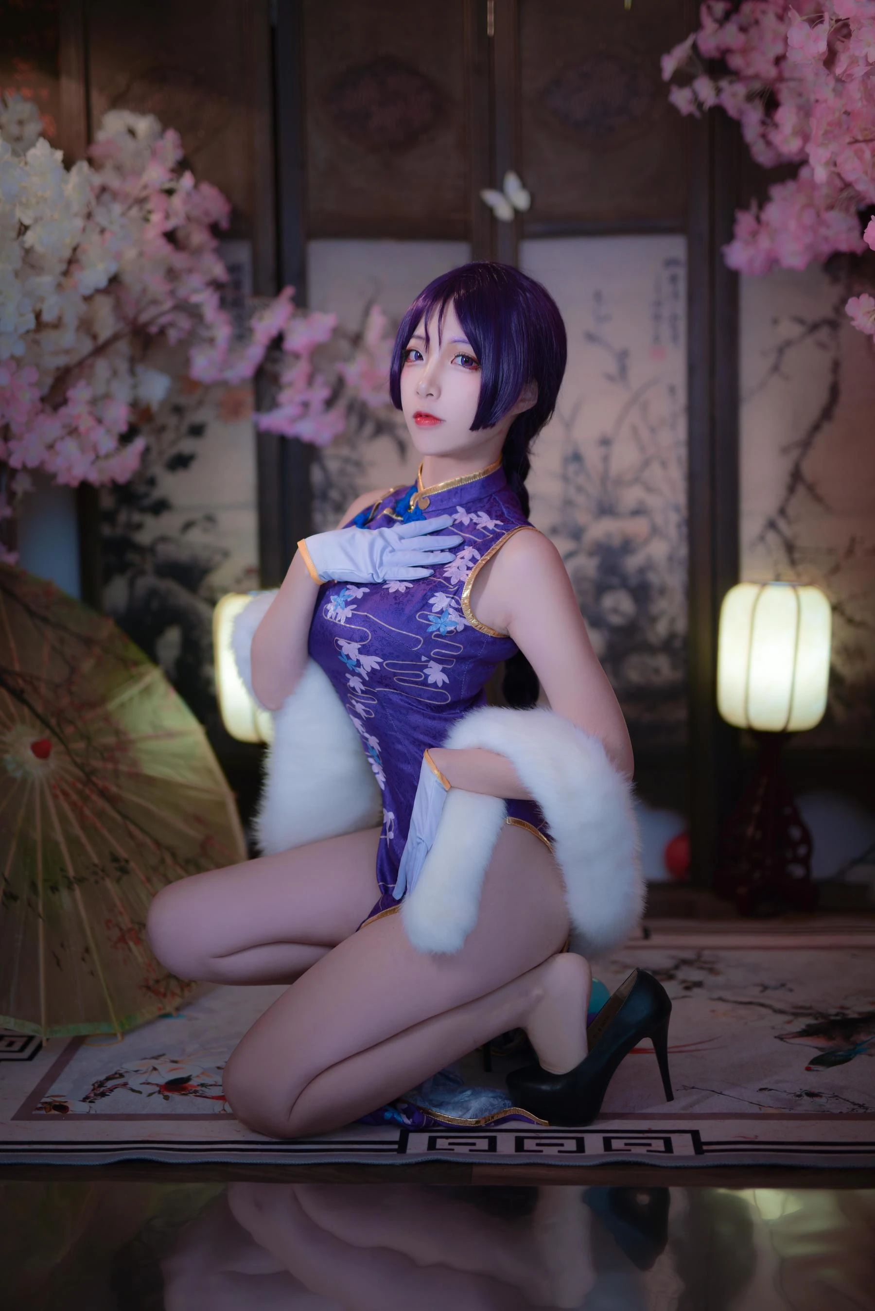 校花火辣寫真館寫真 – 雨季優雅風格展現精選 - 1