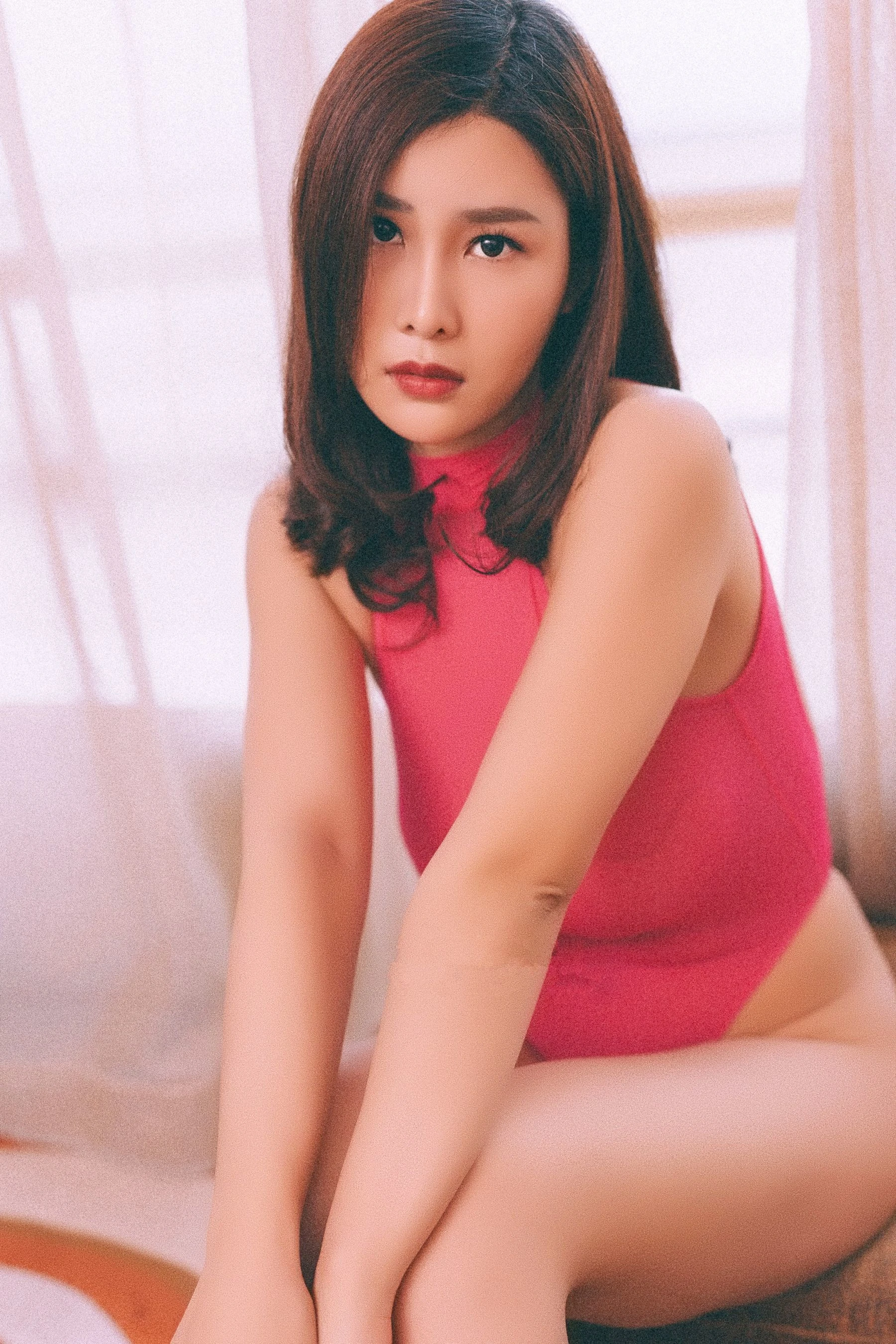 黎明台中空姐寫真精選 – 甜美夜景神秘完美融合獨家 - 36