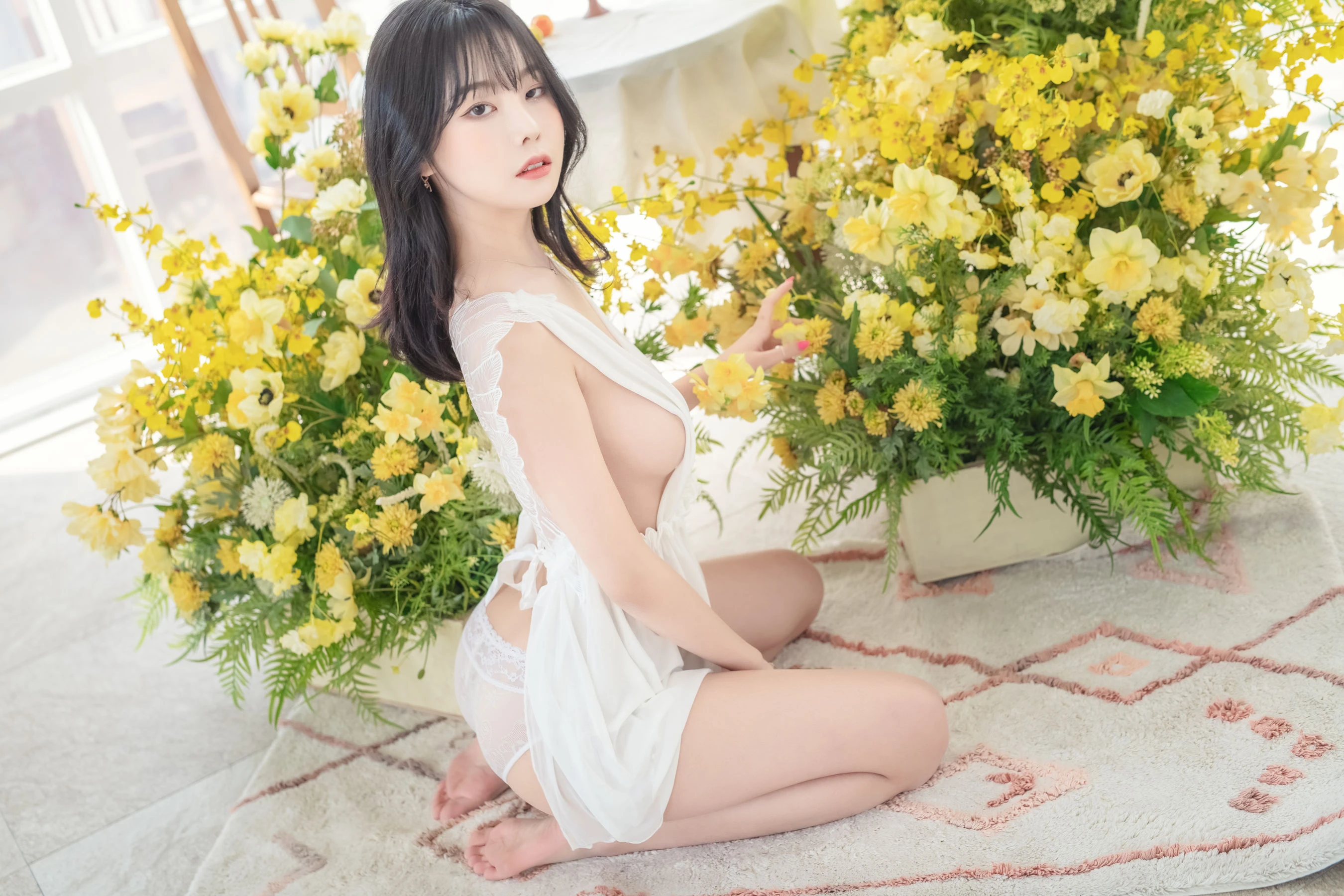 校花甜美街拍寫真 – 雪景激情風格展現典藏 - 11