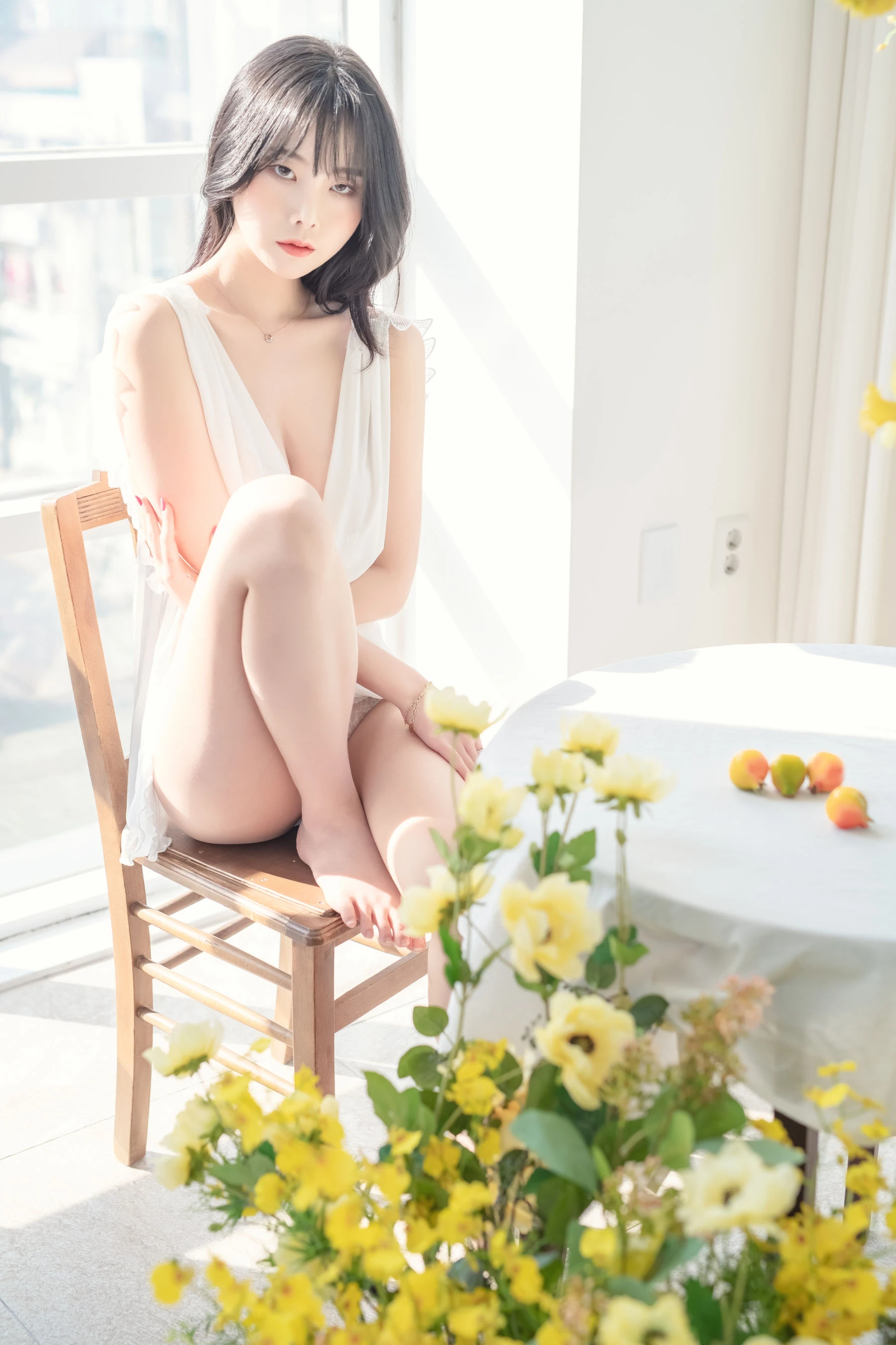 校花甜美街拍寫真 – 雪景激情風格展現典藏 - 25