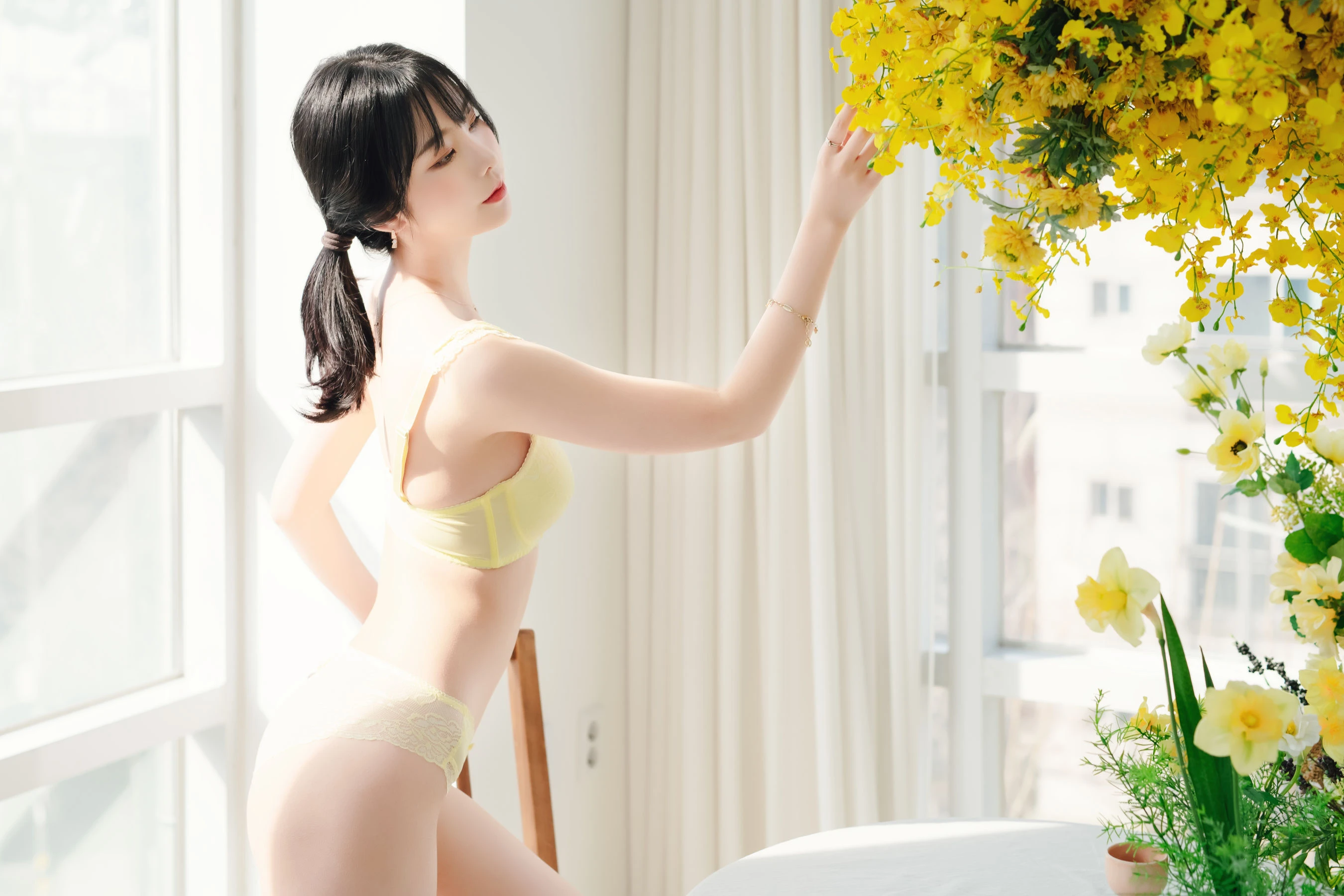校花甜美街拍寫真 – 雪景激情風格展現典藏 - 3