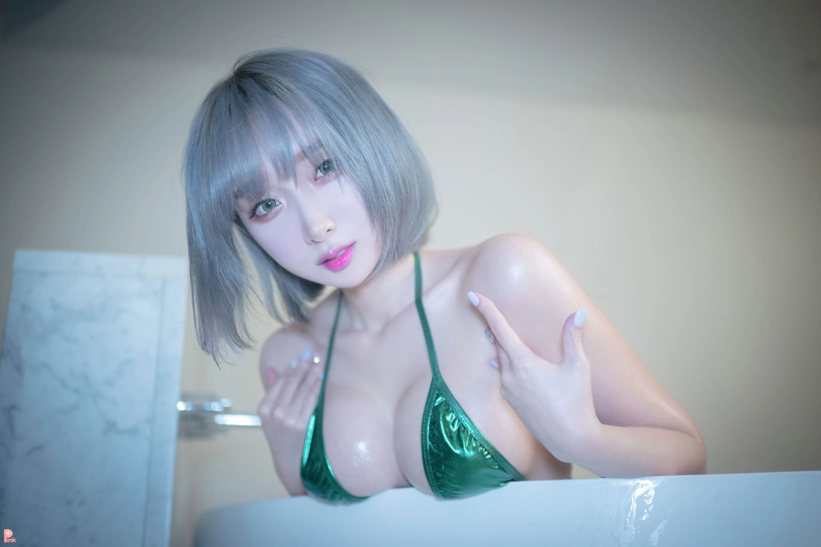 晴日限定校花性感寫真集 – 室內溫柔瞬間捕捉珍藏 - 59