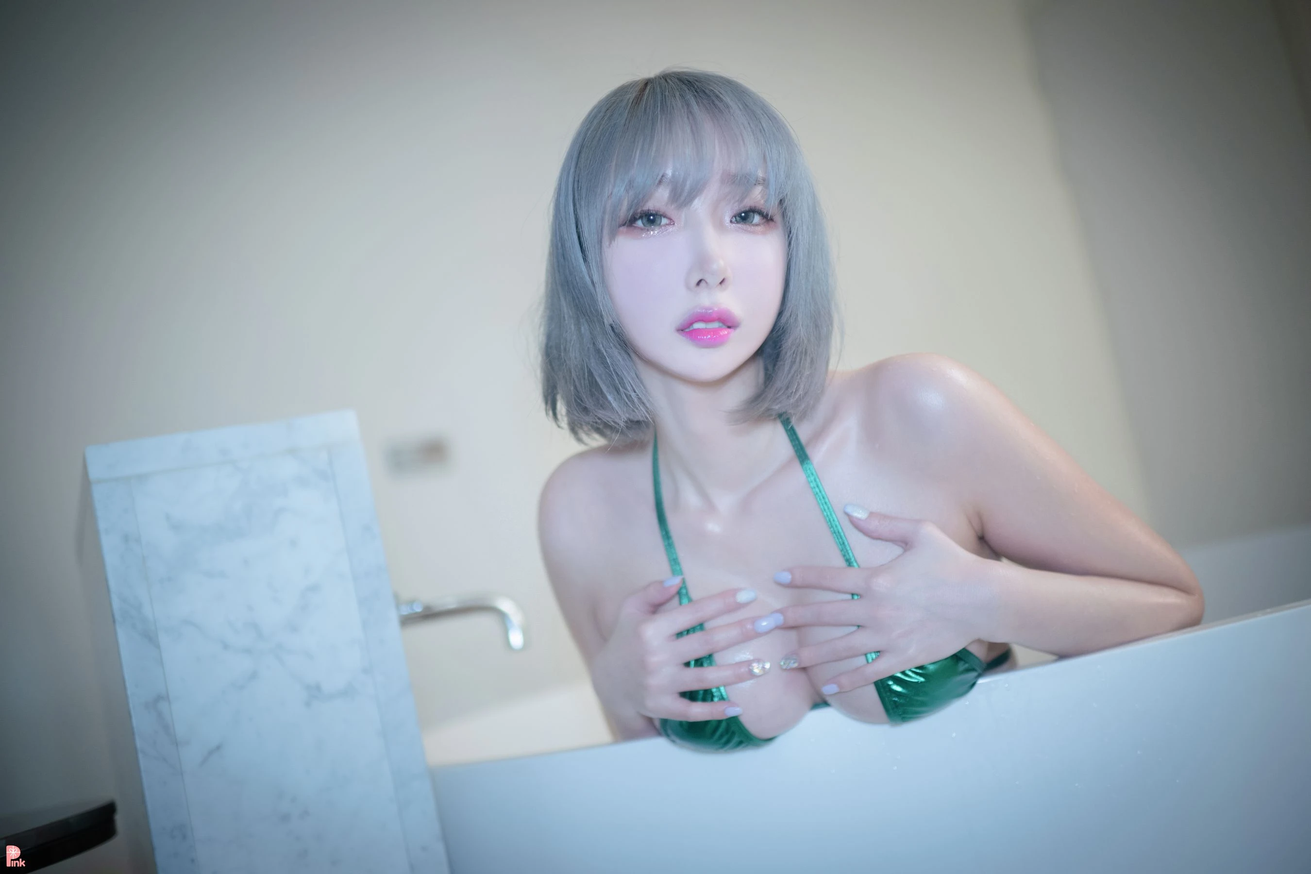 晴日限定校花性感寫真集 – 室內溫柔瞬間捕捉珍藏 - 65