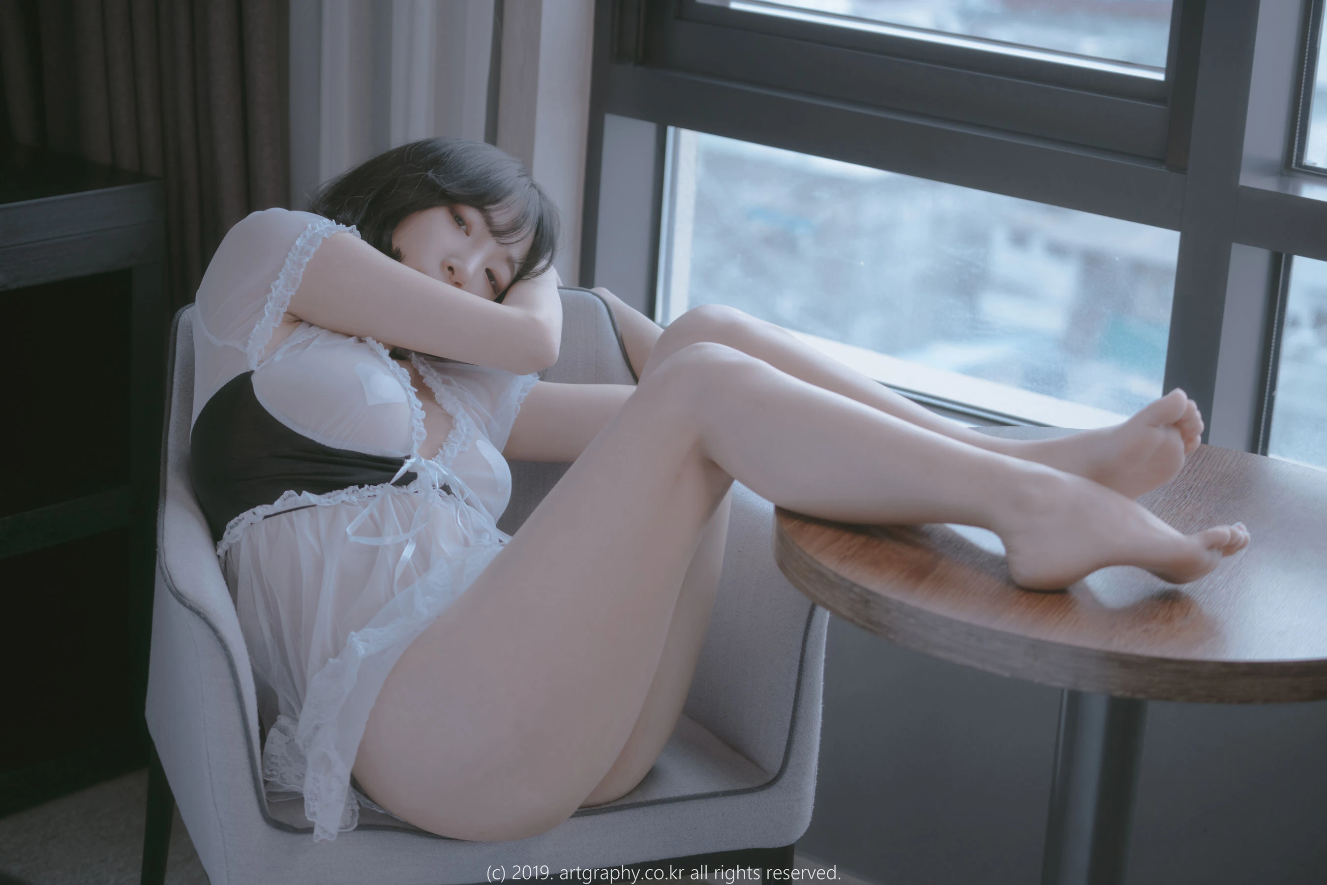 奔放時刻車模夜景寫真 – 秋季清純風採再現珍藏 - 2