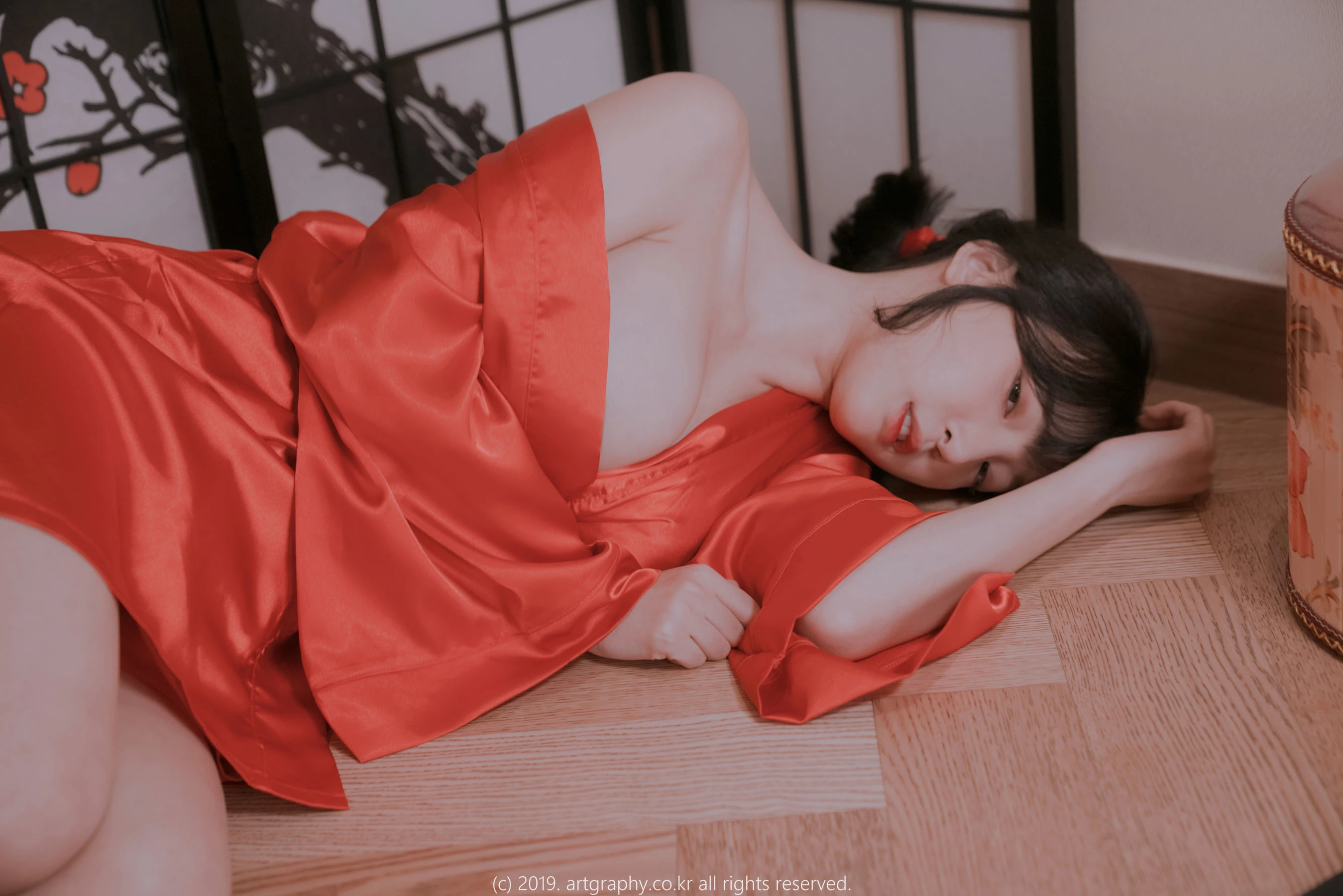 奔放時刻車模夜景寫真 – 秋季清純風採再現珍藏 - 34