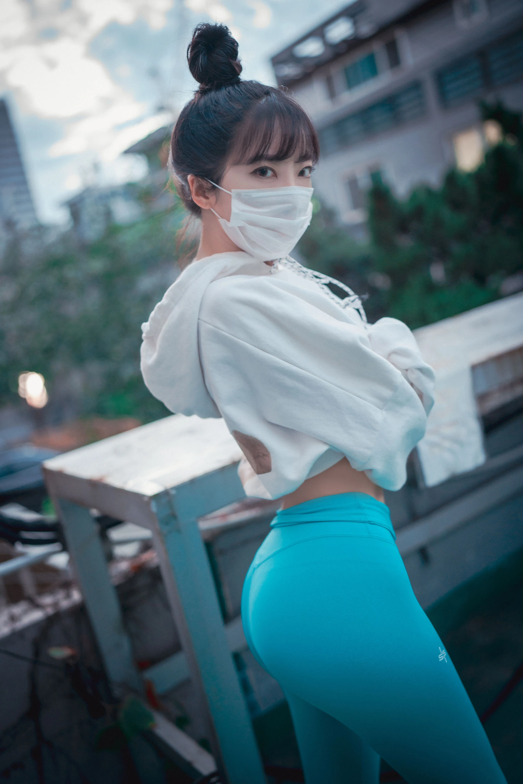 櫻花季限定校花性感寫真集 – 海邊俏皮瞬間捕捉典藏 - 44