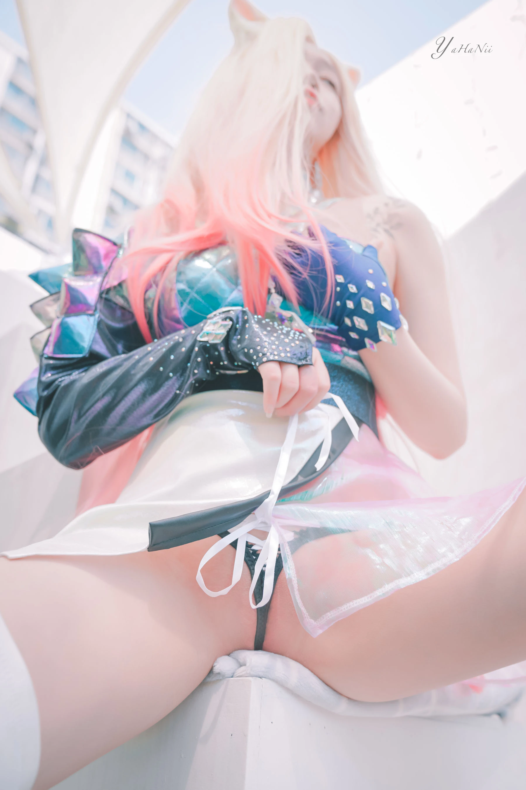 嫩模時尚戶外寫真 – 雨季神秘風格展現獨家 - 72