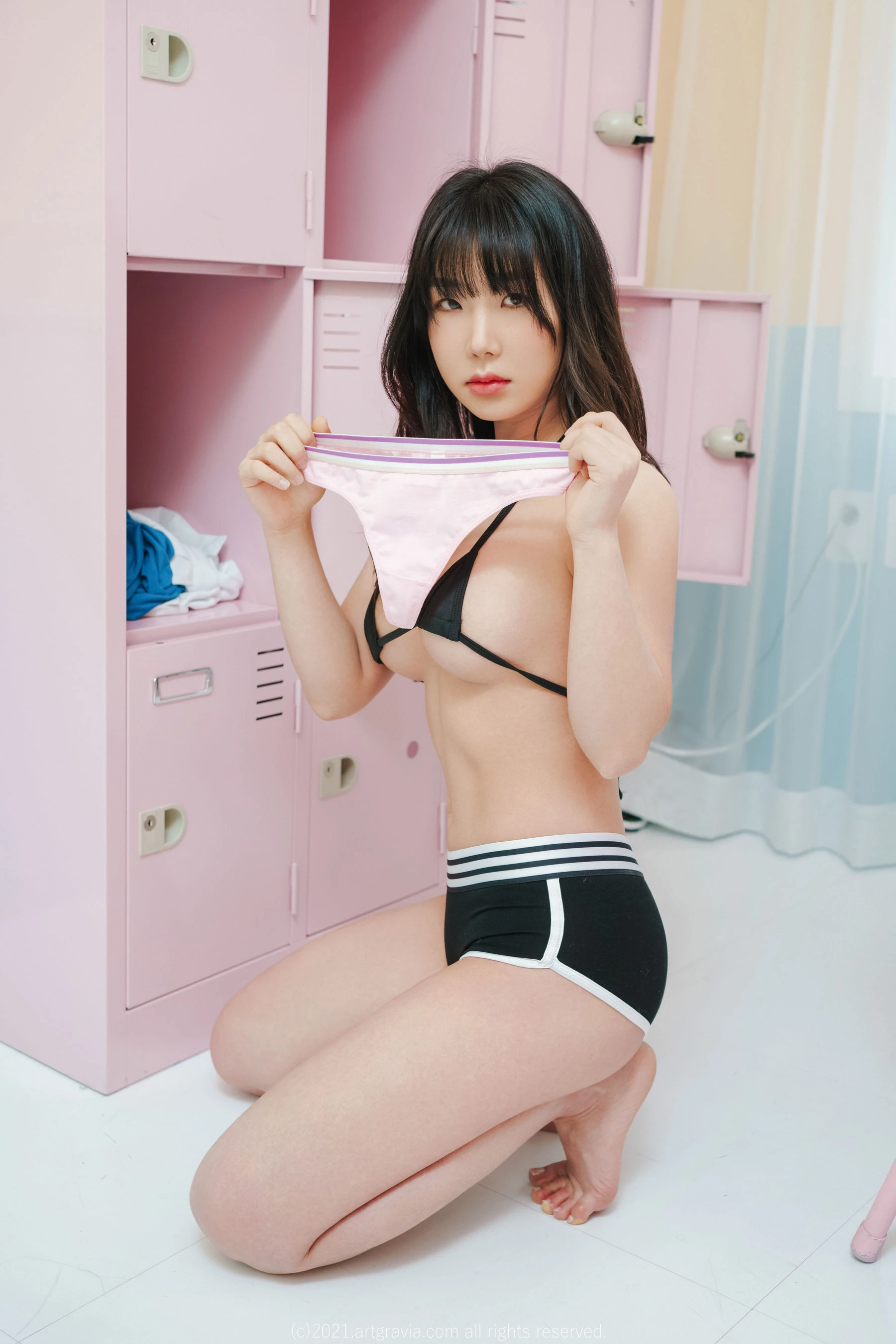 校花清純海邊寫真 – 冬季靜謐風格展現獨家 - 64