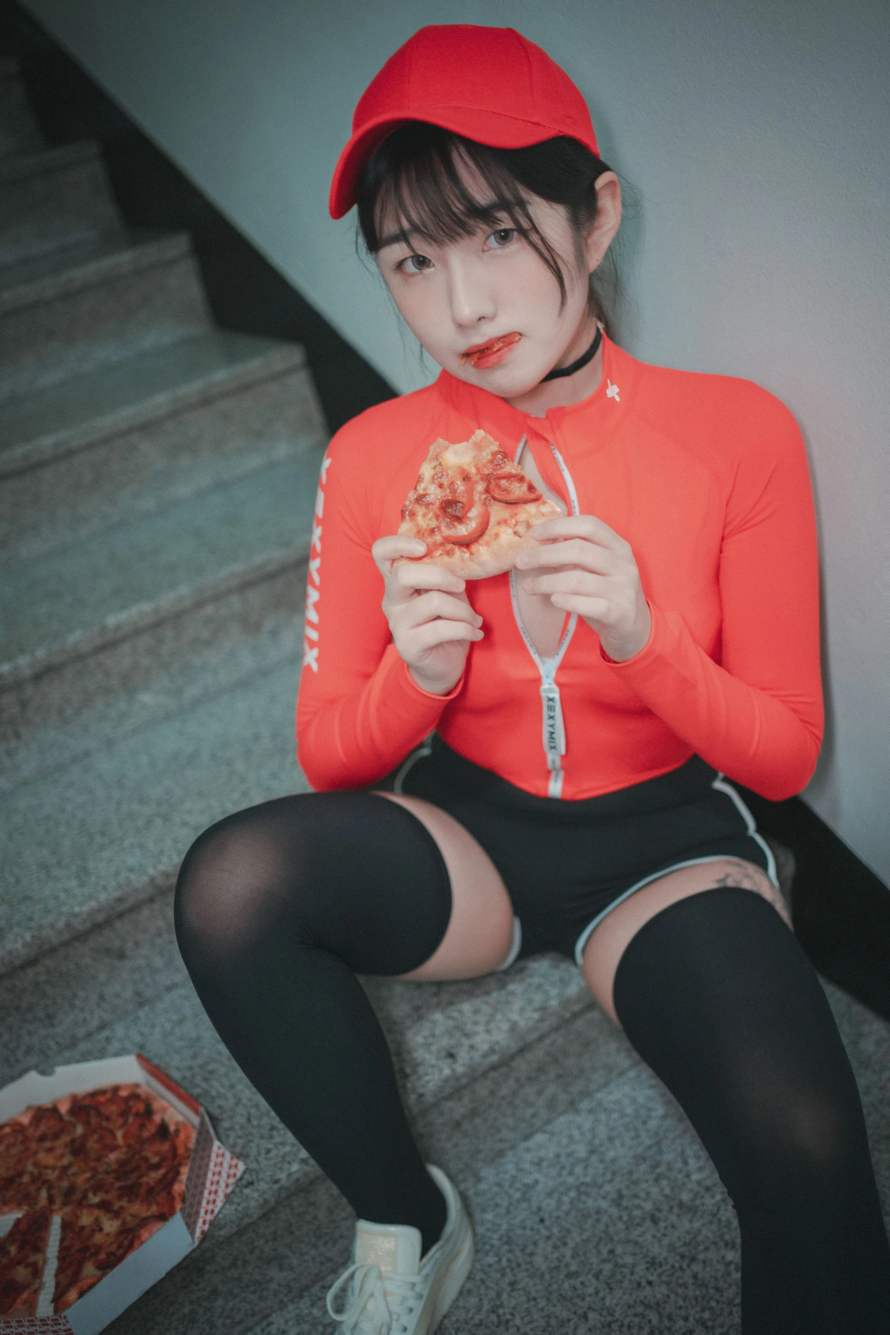 網紅甜美戶外寫真 – 櫻花季浪漫風格展現限量 - 12
