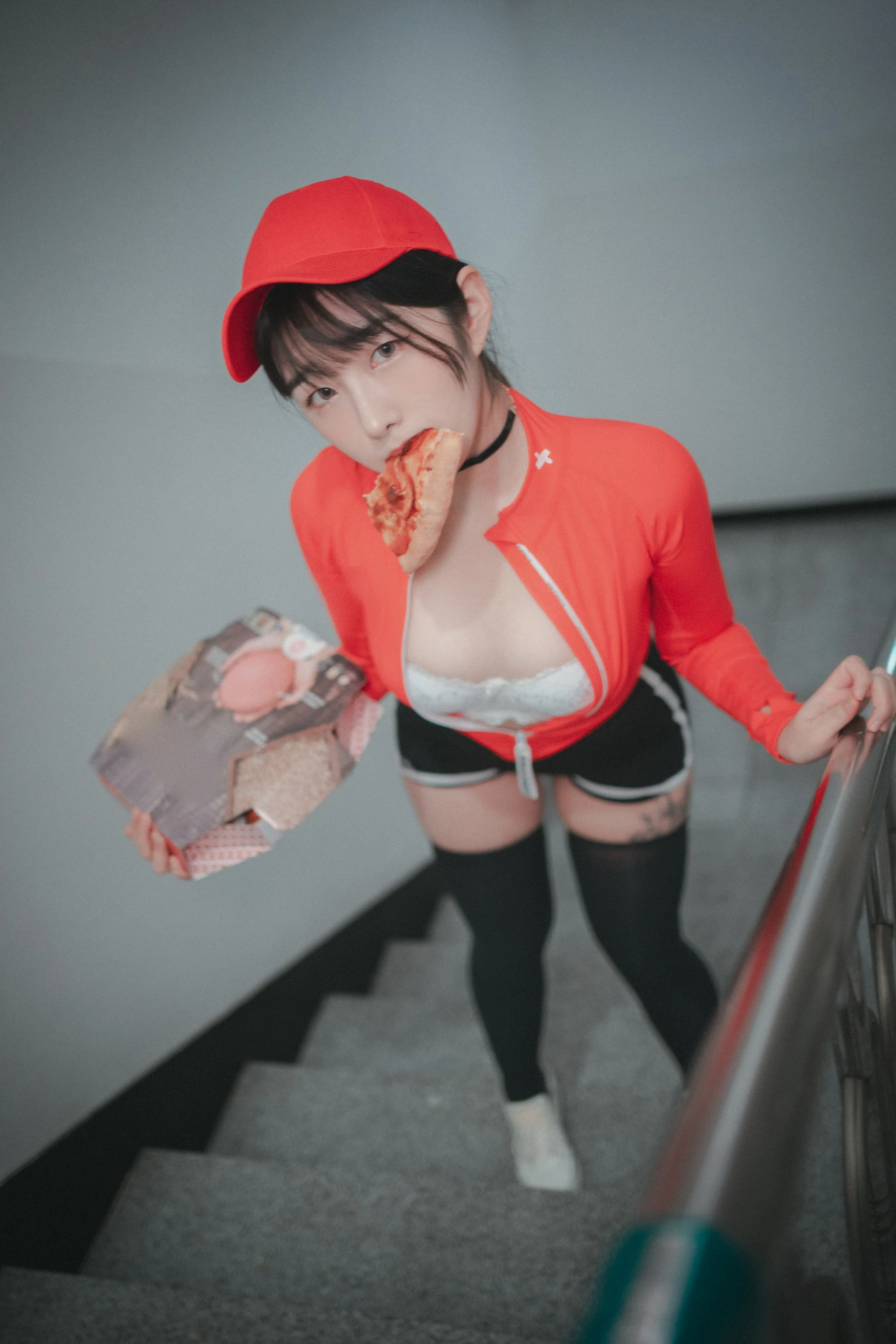 網紅甜美戶外寫真 – 櫻花季浪漫風格展現限量 - 34