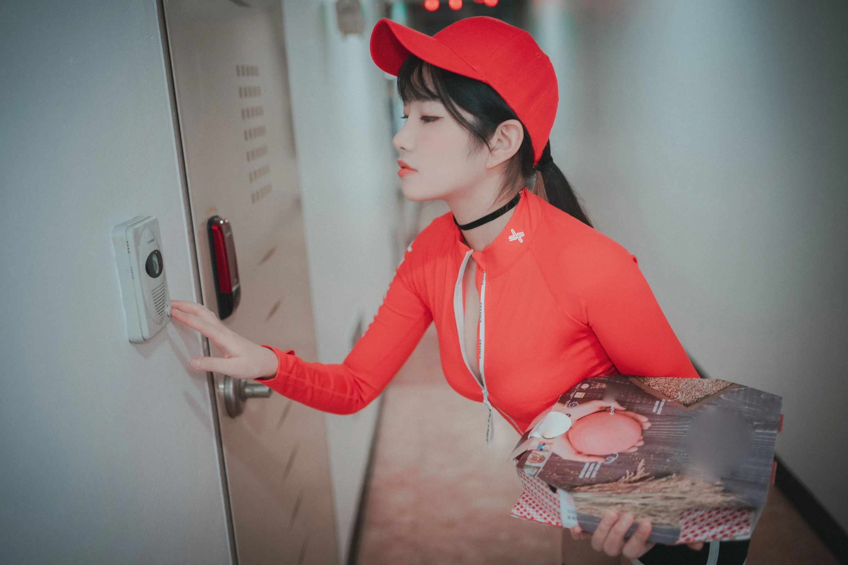 網紅甜美戶外寫真 – 櫻花季浪漫風格展現限量 - 47