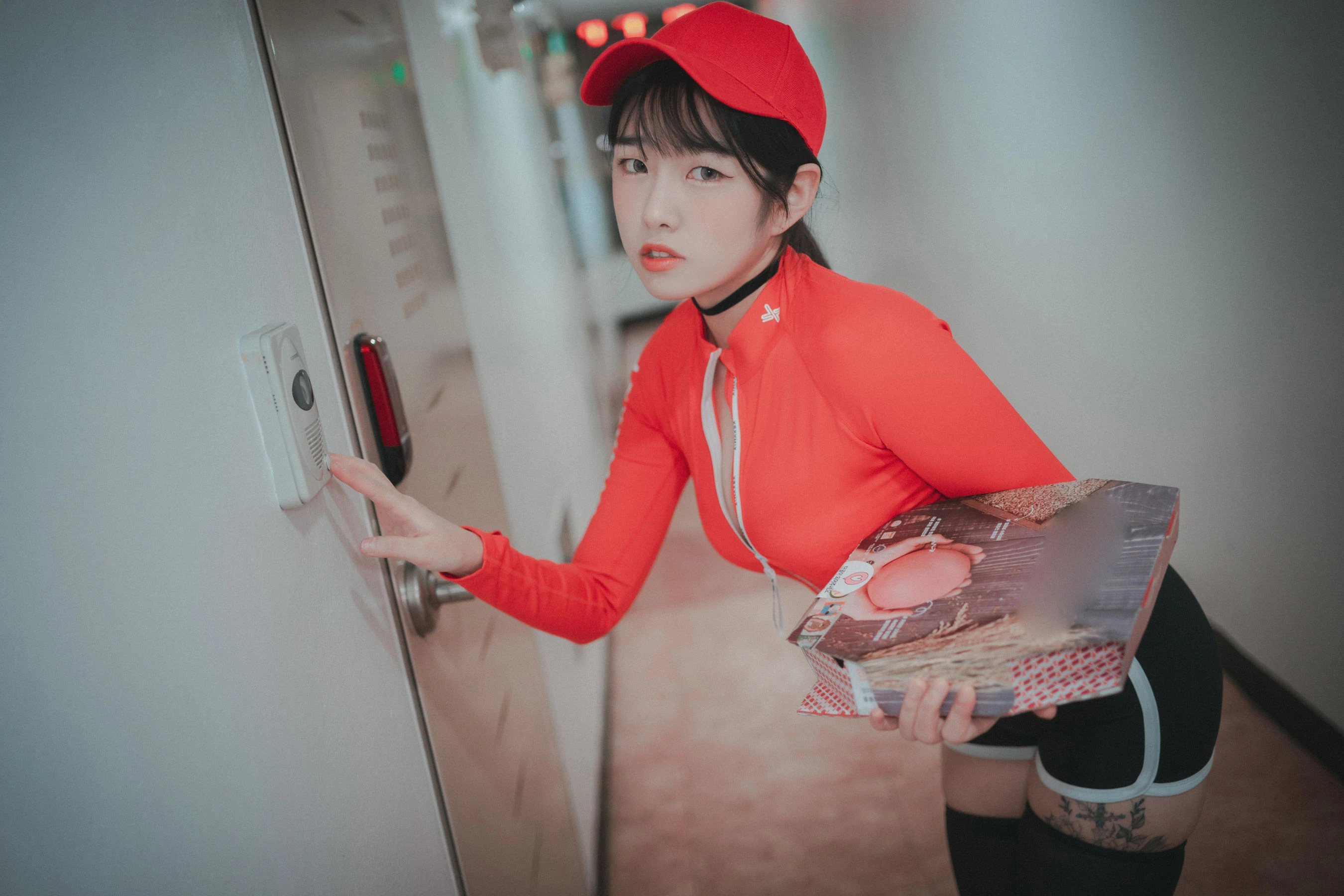 網紅甜美戶外寫真 – 櫻花季浪漫風格展現限量 - 48