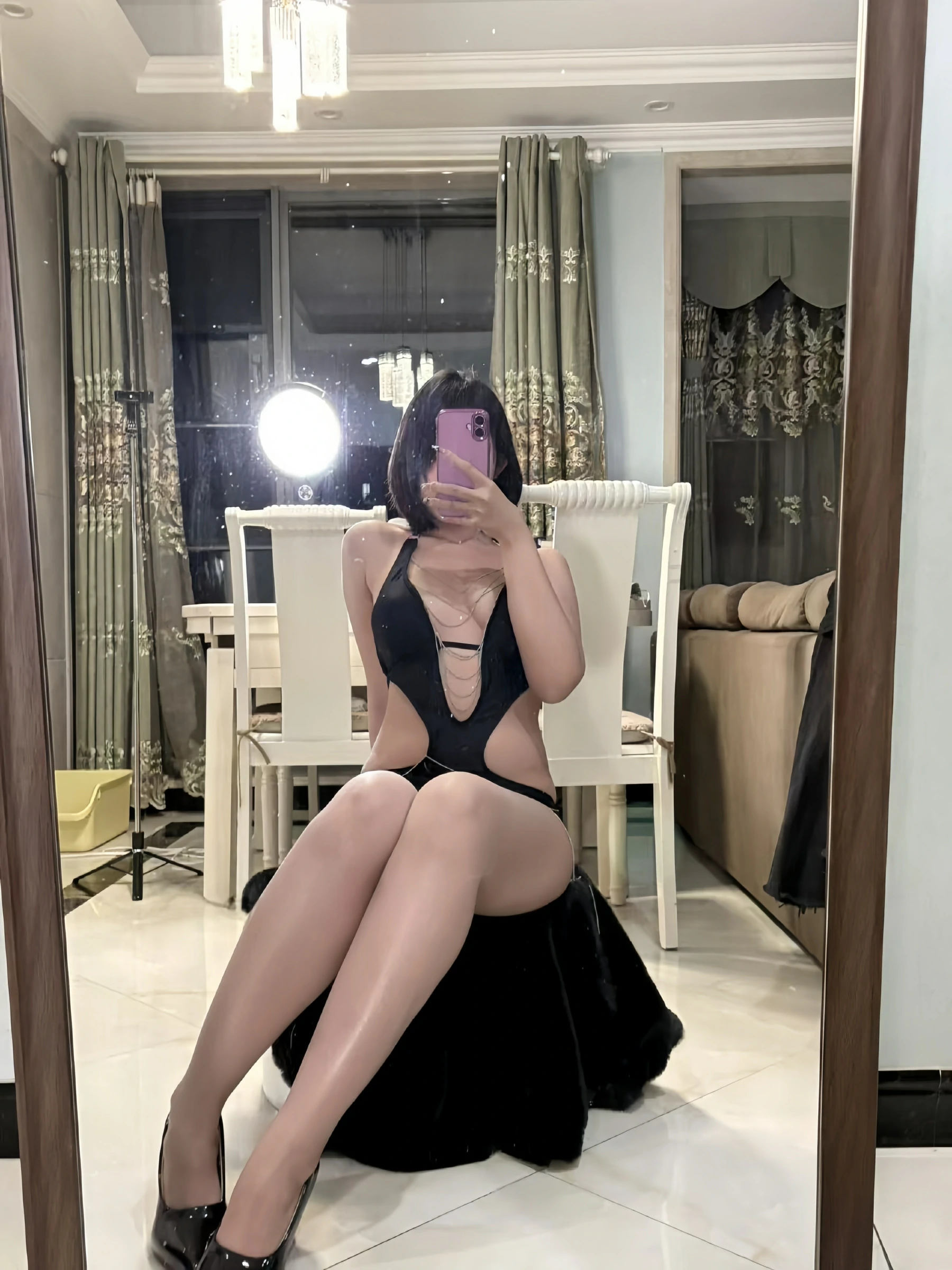 甜美空姐私藏美照 – 新竹寫真館夜晚獨家呈現珍藏 - 17
