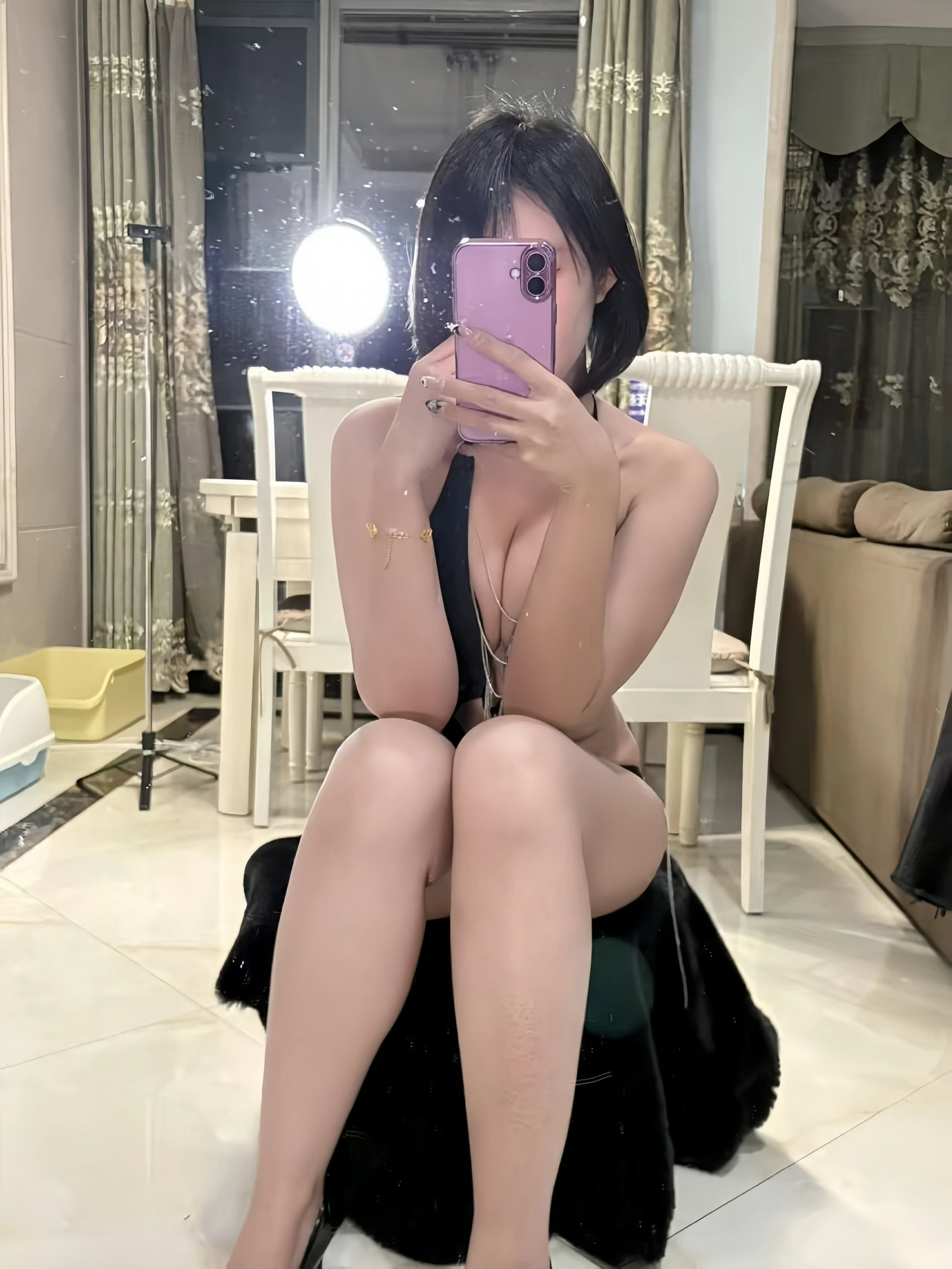 甜美空姐私藏美照 – 新竹寫真館夜晚獨家呈現珍藏 - 5
