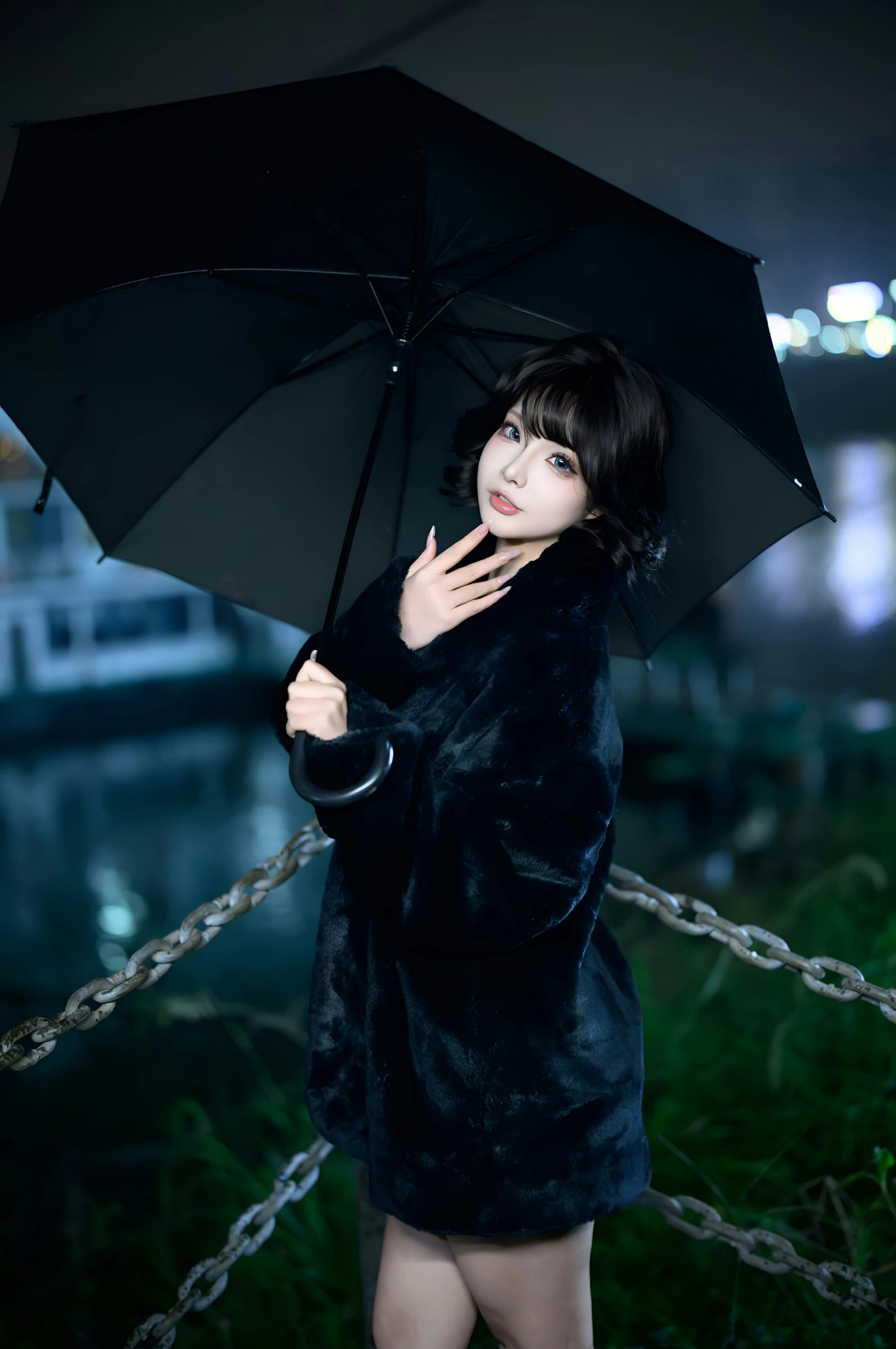 台北清晨車模美照 – 知性魅力夜景實錄典藏 - 61