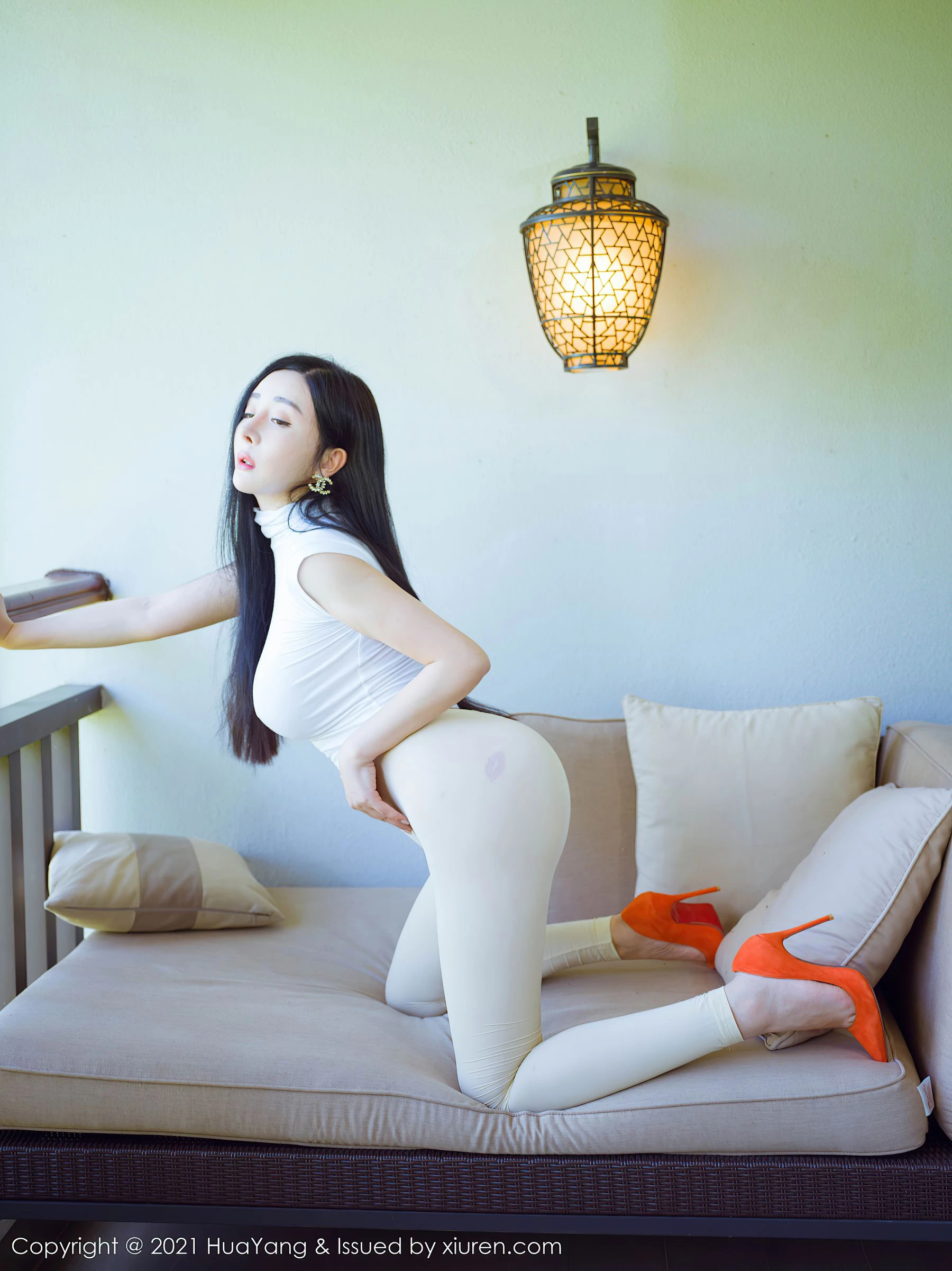 模特活潑戶外寫真 - 冬季活力風格展現精選 - 30