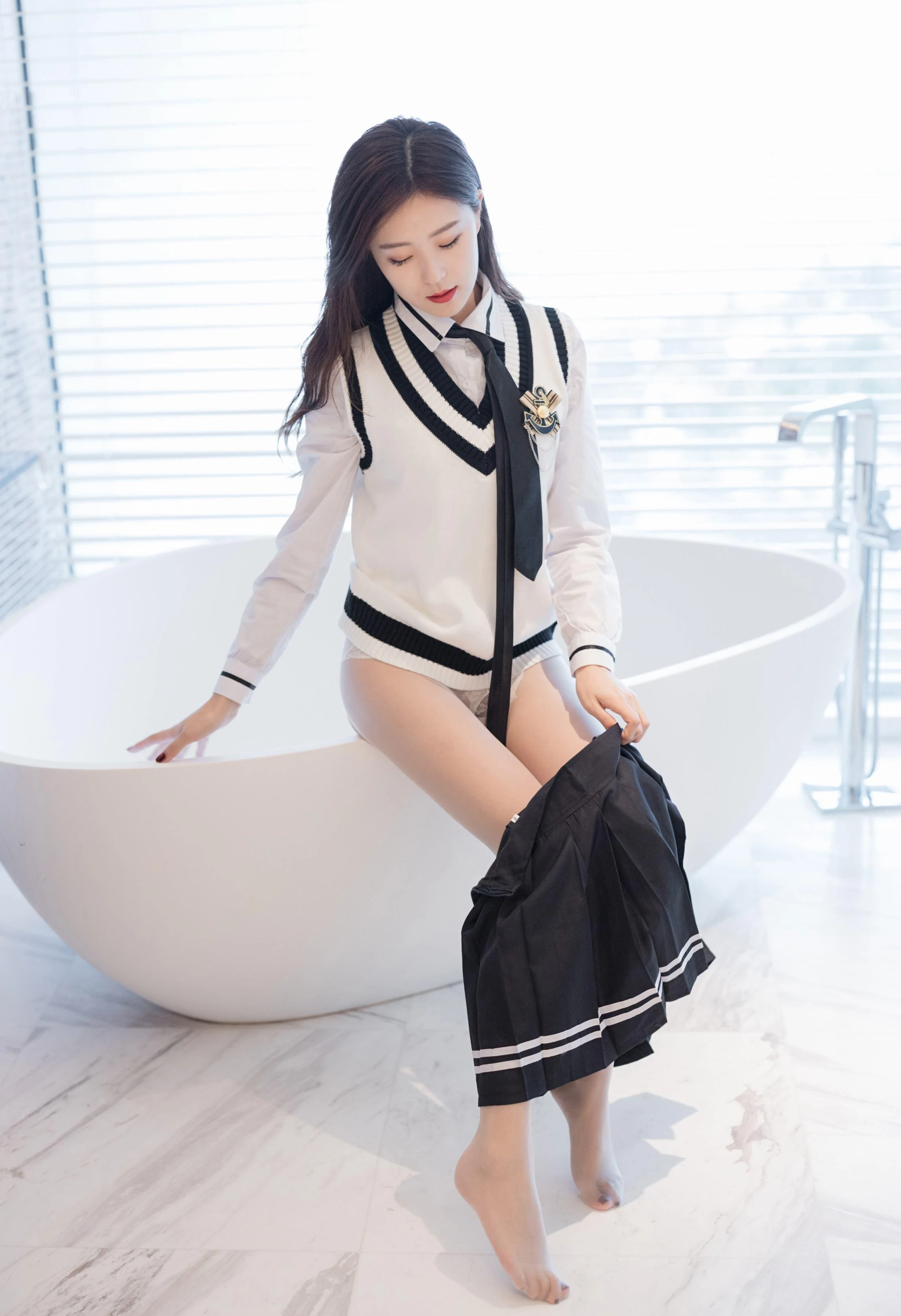 性感空姐私藏美照 – 苗慄寫真館黎明獨家呈現珍藏 - 38