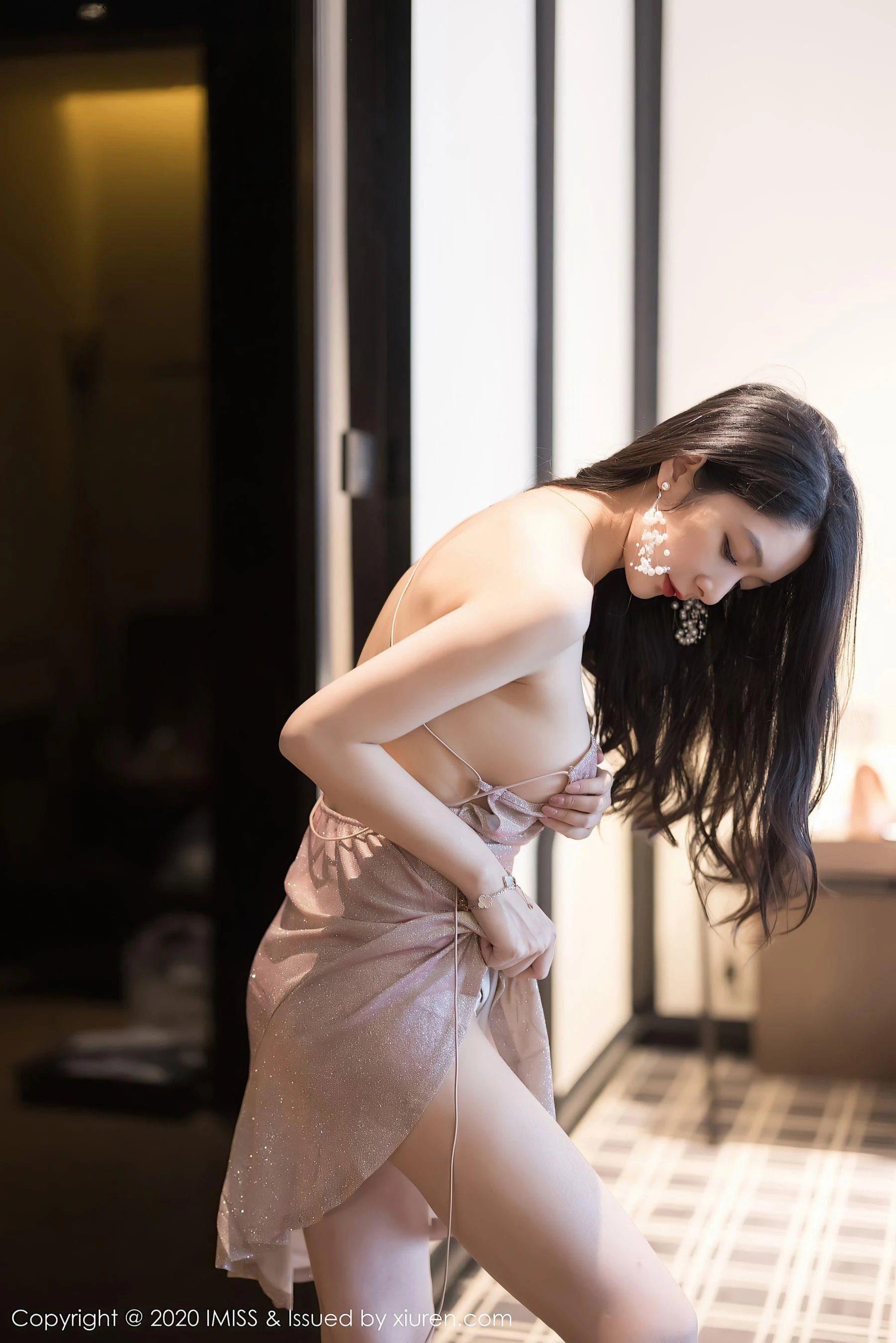 DJ性感自然光寫真 - 櫻花季溫柔風格展現典藏 - 22